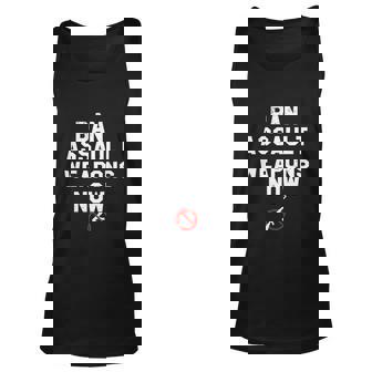 Ban Assault Weapons Now Anti Gun March Unisex Tank Top - Thegiftio