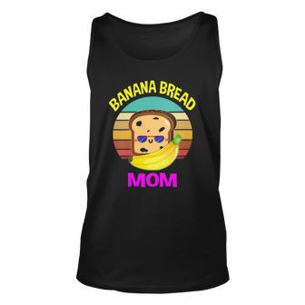 Womens Banana Bread Mom Lovers Food Vegan Mama Mothers Tank Top | Mazezy