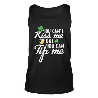 Bartender You Cant Kiss Me But You Can Tip Me Unisex Tank Top - Thegiftio UK