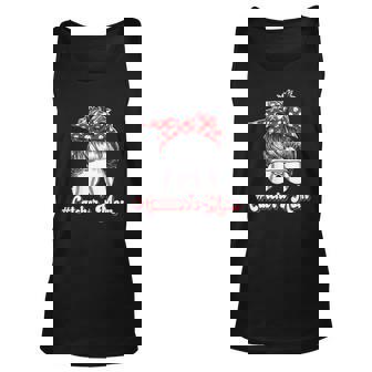 Baseball Catchers Mom Proud Mother Of A Baseball Catcher Men Women Tank Top Graphic Print Unisex - Thegiftio UK