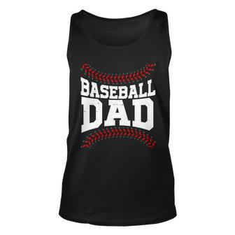 Baseball Dad Sports Fan Tshirt Unisex Tank Top - Monsterry CA