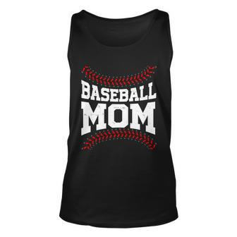 Baseball Mom Sports Fan Tshirt Unisex Tank Top - Monsterry AU