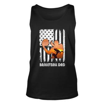 Basketball Dad Father And Kid Family Basketball Lover Unisex Tank Top - Monsterry