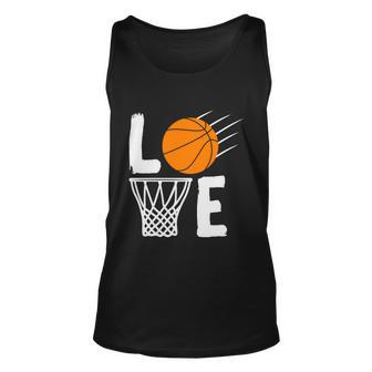 Basketball Love Basketball Lover Basketball Fan Basketball Player Unisex Tank Top - Monsterry