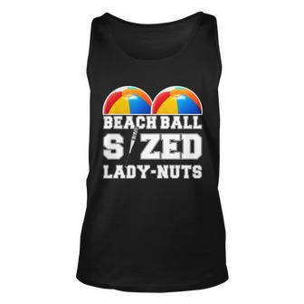 Beach Ball Sized Lady Nuts Lucille Baseball Bat Unisex Tank Top - Monsterry CA