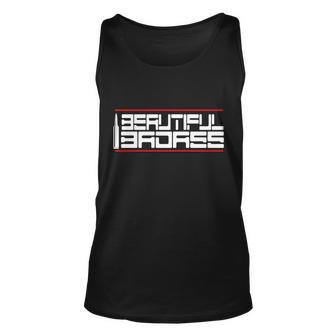 Beautiful Badass Unisex Tank Top - Monsterry UK