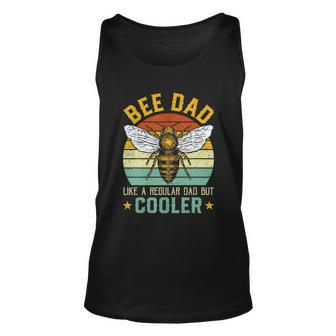 Bee Dad Honey Beekeeper Funny Beekeeping Fathers Day Gift Unisex Tank Top - Monsterry CA