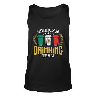 Beer Mexican Drinking Team | Mexico Flag Funny Beer Pub Party Graphic Design Printed Casual Daily Basic Unisex Tank Top - Thegiftio UK