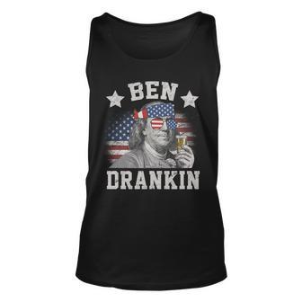 Ben Drankin Party Vintage Usa Unisex Tank Top - Monsterry DE