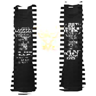 Best Buckin Aunt Ever Hunting Hunter Gift Unisex Tank Top - Thegiftio UK