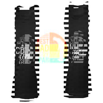 Best Dad By Par Fathers Day Daddy Golf Lover Golfer Unisex Tank Top - Thegiftio UK