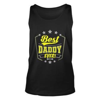 Best Daddy Ever Gift For Dad Father Husband Mens Funny Daddy Fathers Day Unisex Tank Top - Thegiftio UK