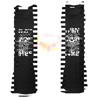 Best Kind Of Mom Raises A Nurse Mothers Day Flowers Rn Gifts V5 Unisex Tank Top - Thegiftio