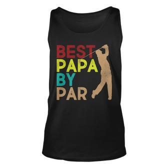 Best Papa By Par Tshirt Unisex Tank Top - Monsterry UK