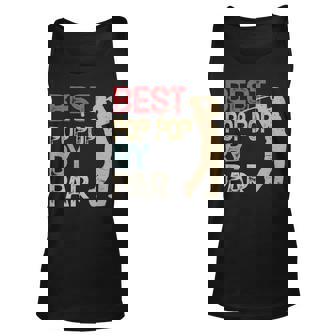 Best Pop Pop By Par Back Design Unisex Tank Top - Thegiftio UK