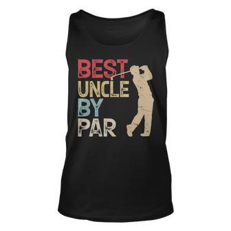 Best Uncle By Par Back Design Unisex Tank Top - Thegiftio