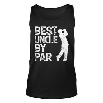 Best Uncle By Par Golf Gift V2 Unisex Tank Top - Thegiftio