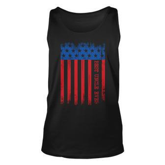 Best Uncle In America Flag Unisex Tank Top - Thegiftio