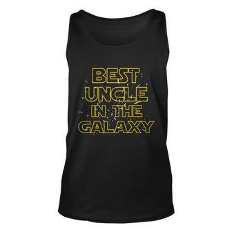 Best Uncle In The Galaxy Tshirt Unisex Tank Top - Monsterry DE