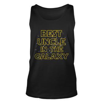 Best Uncle In The Galaxy V2 Unisex Tank Top - Thegiftio