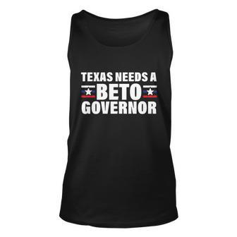 Beto For Texas Governor Political Campaign Unisex Tank Top - Monsterry CA