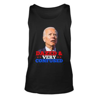 Biden Dazed And Very Confused Funny Mothers Day Unisex Tank Top - Monsterry DE