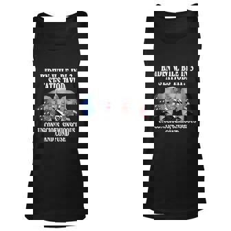 Biden Will Be In 3 States Today Funny Confused Joe Biden Graphic Design Printed Casual Daily Basic Unisex Tank Top - Thegiftio UK