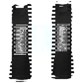Biden Zero Cents Stamp Shirt 0 President Biden No Cents Unisex Tank Top - Thegiftio