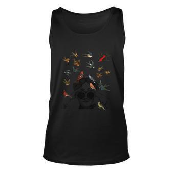 Birdwatching Gifts Ornithologist Gift Twitcher Bird Lover Gift Unisex Tank Top - Monsterry