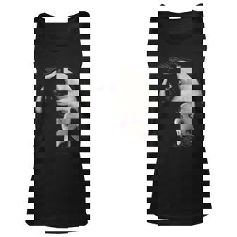 Black Cat And White Cat Yin And Yang Halloween For Men Women Unisex Tank Top - Thegiftio