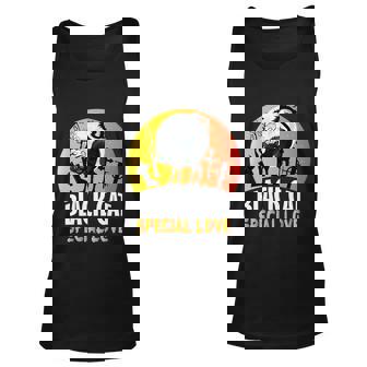 Black Cat Special Love Cat Halloween Quote V2 Unisex Tank Top - Thegiftio