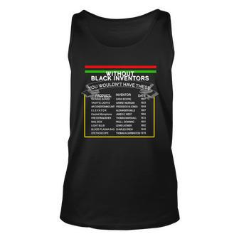 Black Inventors Black History Month V2 Unisex Tank Top - Monsterry AU