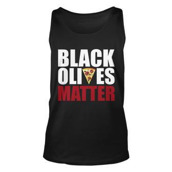 Black Olives Matter V2 Unisex Tank Top - Monsterry