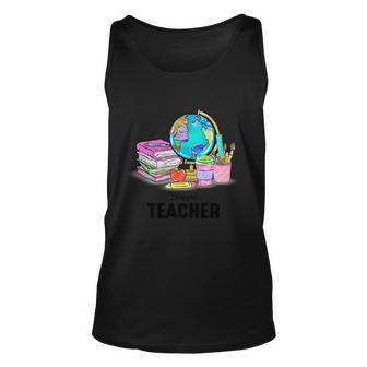 Blessed Teacher Graphic Plus Size Shirt Unisex Tank Top - Thegiftio UK