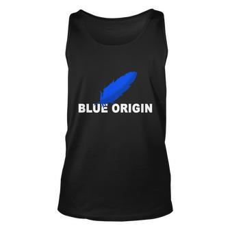 Blue Origin Feather Logo Tshirt Unisex Tank Top - Monsterry UK