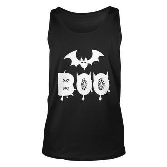 Boo Bat Funny Halloween Quote Unisex Tank Top - Monsterry AU
