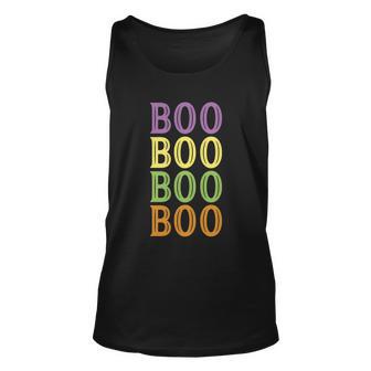 Boo Boo Boo Boo Halloween Quote V5 Unisex Tank Top - Monsterry DE