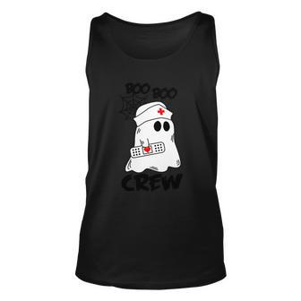 Boo Boo Crew Halloween Quote V4 Unisex Tank Top - Monsterry UK