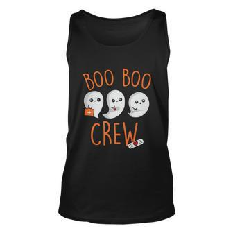 Boo Boo Crew Halloween Quote V8 Unisex Tank Top - Monsterry