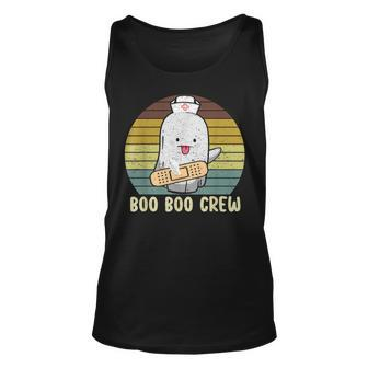 Boo Boo Crew Nurse Funny Ghost Women Halloween 2022 Men Women Tank Top Graphic Print Unisex - Thegiftio UK