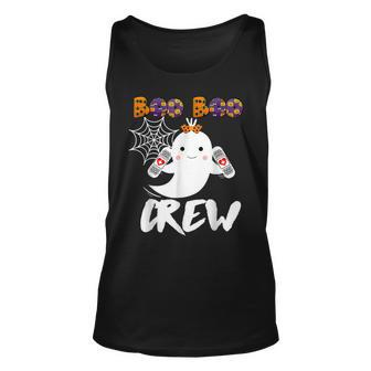 Boo Boo Crew Nurse Funny Halloween Costume Fun Unisex Tank Top - Seseable