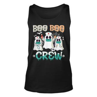 Boo Boo Crew Nurse Halloween Ghost Costume Matching Unisex Tank Top - Seseable