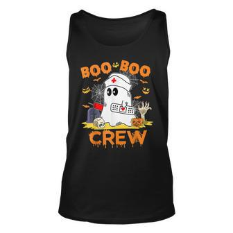 Boo Boo Crew Nurse Halloween Vibes Halloween Costume Unisex Tank Top - Seseable
