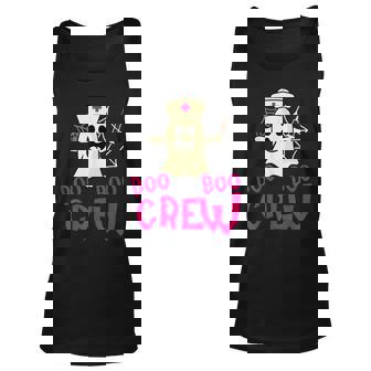 Boo Boo Crew Nurse Happy Halloween Nurse Women V4 Men Women Tank Top Graphic Print Unisex - Thegiftio