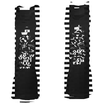Boo Boo Crew Nurse Happy Halloween Nurse Women V9 Men Women Tank Top Graphic Print Unisex - Thegiftio