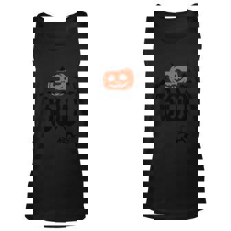 Boo Pumpkin Funny Halloween Quote V7 Unisex Tank Top - Thegiftio