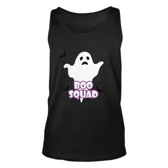 Boo Squad Halloween Day Sublimation Retro Halloween Unisex Tank Top - Thegiftio UK