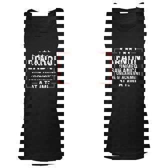 Brandon Saving America Funny Political Graphic Design Printed Casual Daily Basic Unisex Tank Top - Thegiftio UK