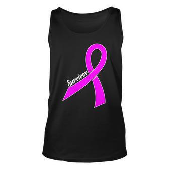 Breast Cancer Survivor Tshirt V2 Unisex Tank Top - Monsterry