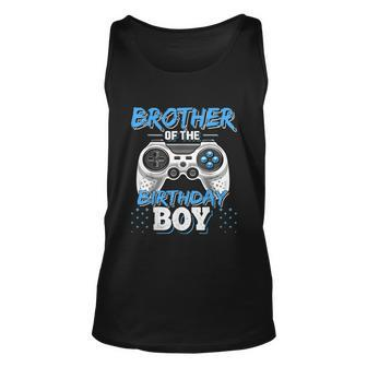 Brother Of The Birthday Boy Matching Video Gamer Party Unisex Tank Top - Monsterry CA
